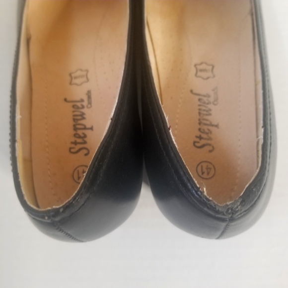 Stepwel Canada Black Shoes Size 41 - Picture 6 of 10